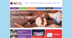 Desktop Screenshot of colegionomelini.com.br